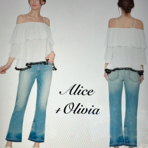 alice + olivia classy elegant top NWT - Picture 1 of 11